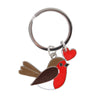 Garden Red Robin Keyring