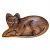 Resting Cat Bali Wooden Magic Trinket Box