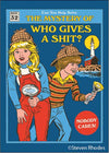 The Mystery of Who Gives a Shit? Funny Retro Magnet