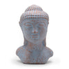 Tranquility Turquoise or Blue Copper Concrete Buddha Heads