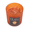 7 Chakra Candle Pots with Crystal Chips