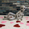 Sexy Lying Male Alien Indoor or Outdoor Statue 10”