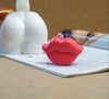 Handmade Red Lips - shaped Soy Wax Candle