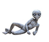 Sexy Lying Male Alien Indoor or Outdoor Statue 10”