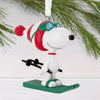 Collectable Peanuts Snoopy Skiing Hanging Ornament
