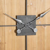 Extra Large Round or Square Rustic Williston Wooden Wall Clocks