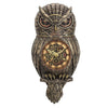 Owl Chronolog Steam Punk Wall Clock 31.5cm
