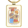 Steven Rhodes Retro Cartoon Ironic Keyrings