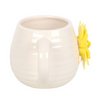 Hello Sunshine with 3D Sunflower Rounded Mug