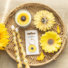 Summer Sunflower Shape Set of 4 Coasters