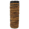 Java Banana Leaf Handwoven Baskets/Vases - Natural/Black