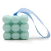 Bubble Cube Massage Soaps On A Rope in 6 Variations