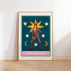 Iconic Music Artists Tarot Card Art Prints