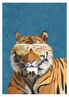 The Tiger Dude Art Print A3