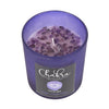 7 Chakra Candle Pots with Crystal Chips