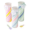 You Rock Candy Striped Scented Tube Candles