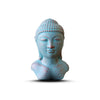 Tranquility Turquoise or Blue Copper Concrete Buddha Heads