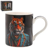 Jungle Boogie Funky Tiger Portrait Mug