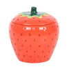 Strawberry Shape Ceramic Oil Burner with Lid