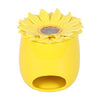 Yellow Sunflower Oil Burner and Wax Warmer