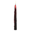 Set of 4 Black Vampire Tears Taper Candles in Pink or Red