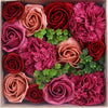 Luxury Bouquets of Soap Roses & Carnations in Various Styles & Colours
