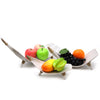 Coconut Leaf Display Fruit Bowl Sets of 3