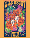 Wild About You Tiger Greeting Card