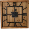 Extra Large Round or Square Rustic Williston Wooden Wall Clocks