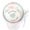 You Rock Candy Striped Scented Tube Candles
