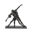 Dancing Couple Large Bronze Resin Sculpture