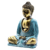 Hand-Painted Dhyana Pose Buddha Statues in 5 Colours