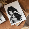 Amy Winehouse Black & White Portrait Art Print A3 Poster