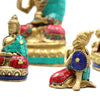 Hand Crafted Brass Buddha Figures in 9 Variations