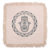 Mandala Design Cream Cushion Covers With Fringe - In Various Sizes/Designs