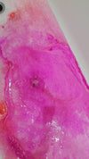 Purple & Gold Glitter Sexy Lips Kiss Bath Bomb