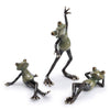 Dancing Mad Frog Statue