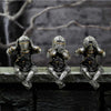 3 Wise Armoured Knights Resin Figurines (Shelf Sitters) 11cm