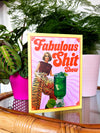 Fabulous Shit Show Retro Greeting Card