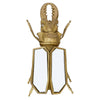 Gold Scarab Beetle Ornament