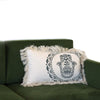 Mandala Design Cream Cushion Covers With Fringe - In Various Sizes/Designs