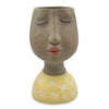 Head Planter in Blue or Yellow