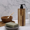 Natural Java Teakwood Soap Dispensers