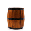 Natural or Whitewashed Wooden Beer Barrel Table or Stool with Internal Storage