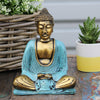 Hand-Painted Dhyana Pose Buddha Statues in 5 Colours