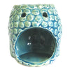 Ceramic Buddha Head Oil Burners - Turquoise/Pink/Natural/Black/White