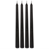Set of 4 Black Vampire Tears Taper Candles in Pink or Red