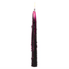 Set of 4 Black Vampire Tears Taper Candles in Pink or Red