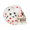 Dead Mans Hand Playing Cards Skull 15cm