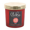 7 Chakra Candle Pots with Crystal Chips